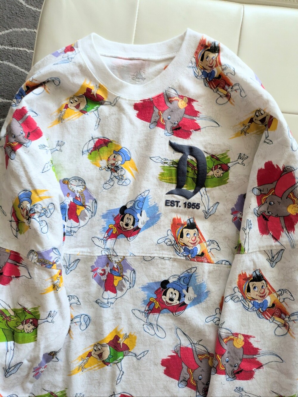 Disney Parks Ink And Paint Spirit Jersey Featuring Classic Animated Characters - Picture 5 of 15